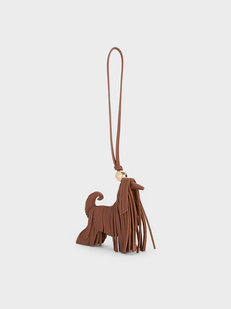 Charm ch&uacute; ch&oacute; Fringed, Chocolate, hi-res