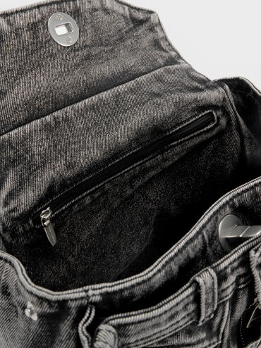 T&uacute;i x&aacute;ch Arita Denim Jeans, Denim Noir, hi-res