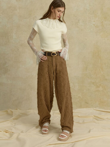D&eacute;p đế xuồng Cut-Out, Trắng, hi-res