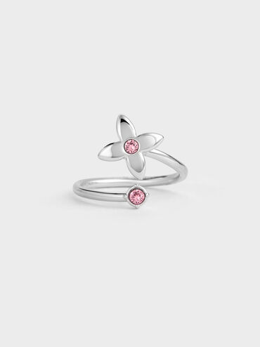 Bộ qu&agrave; tặng: T&uacute;i đeo vai Flower k&egrave;m trang sức, Soft Pink, hi-res