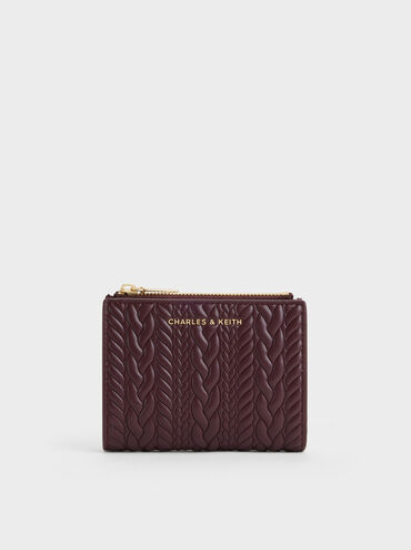 V&iacute; ngắn d&aacute;ng gập Apolline, Wineberry Red, hi-res