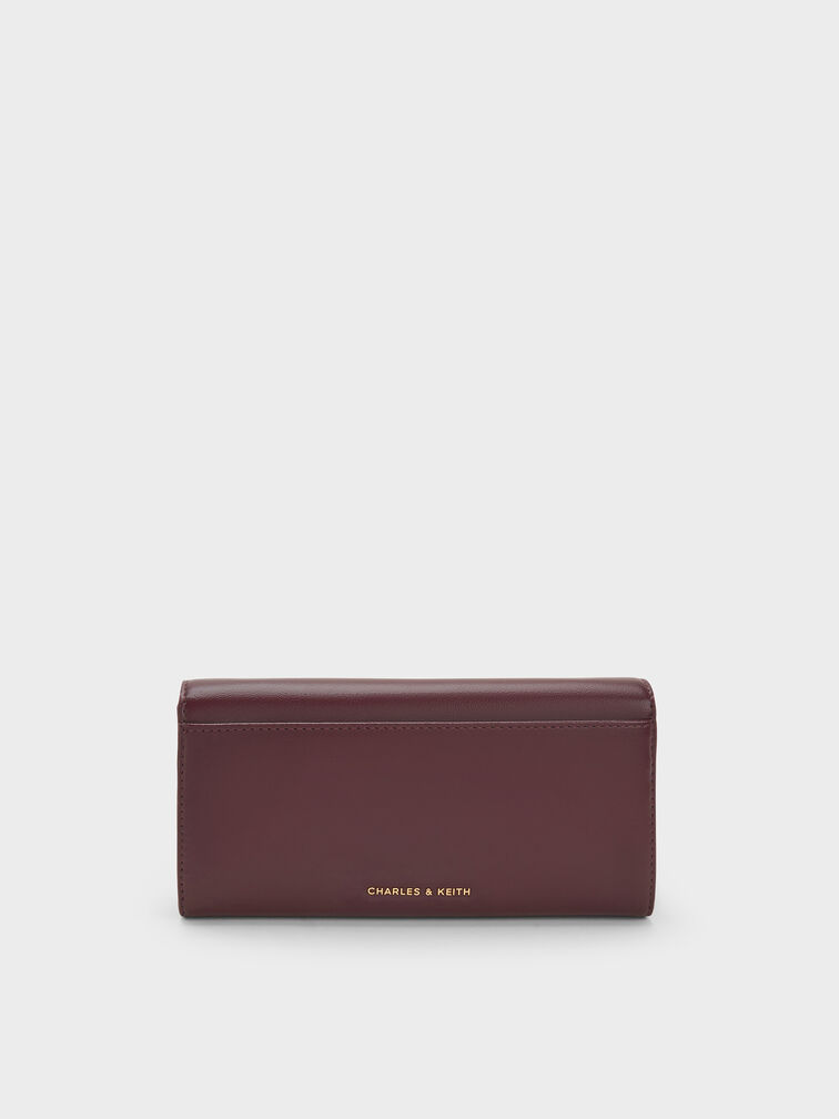V&iacute; d&agrave;i nắp gập Behn, Wineberry Red, hi-res