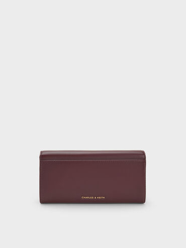 V&iacute; d&agrave;i nắp gập Behn, Wineberry Red, hi-res