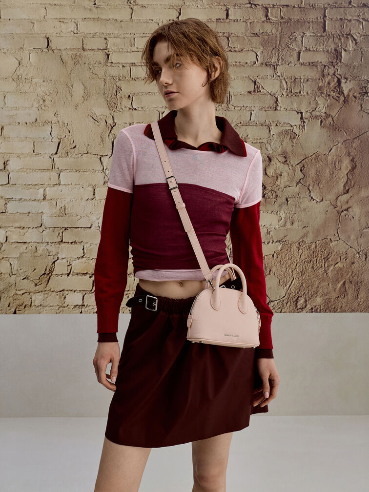 T&uacute;i x&aacute;ch Beryl Bowling, Soft Pink, hi-res