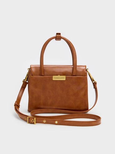 T&uacute;i tote Mini Kerry, Distressed Tan, hi-res