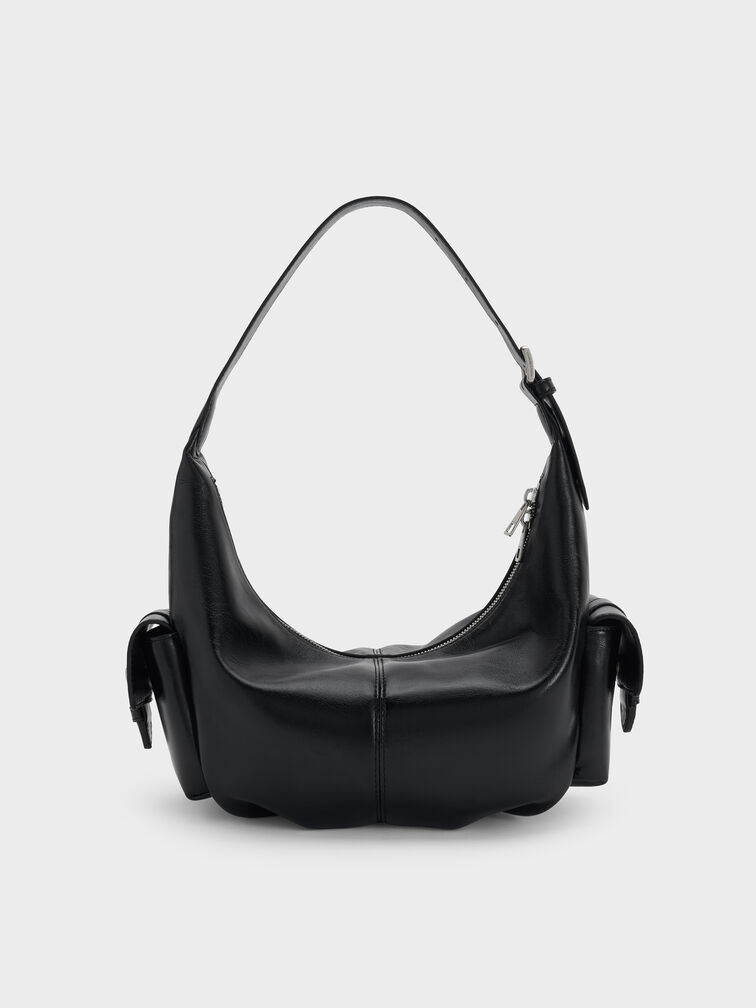 T&uacute;i đeo ch&eacute;o Bessie Side-Pocket, Noir, hi-res
