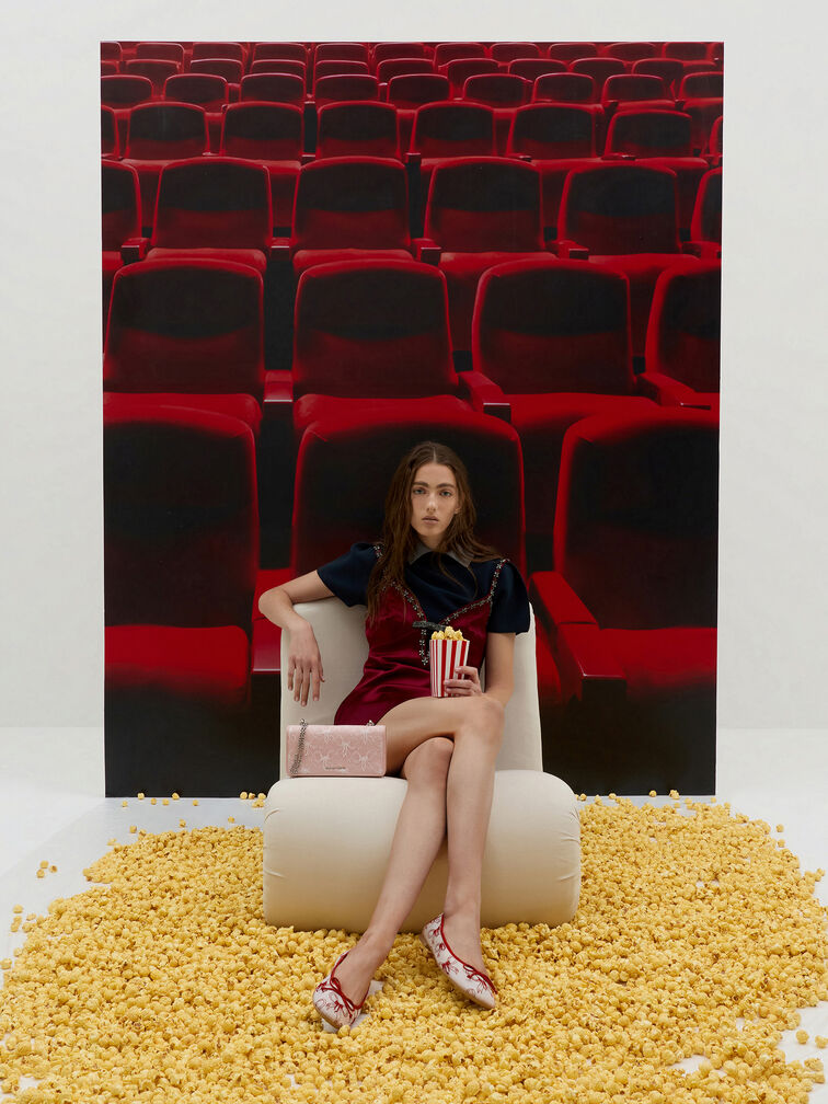 V&iacute; d&agrave;i nắp gập Paffuto Quilted, Soft Pink, hi-res