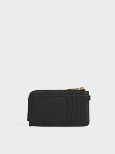 Dixie Multi-Slot Wristlet Card Holder, Black, hi-res