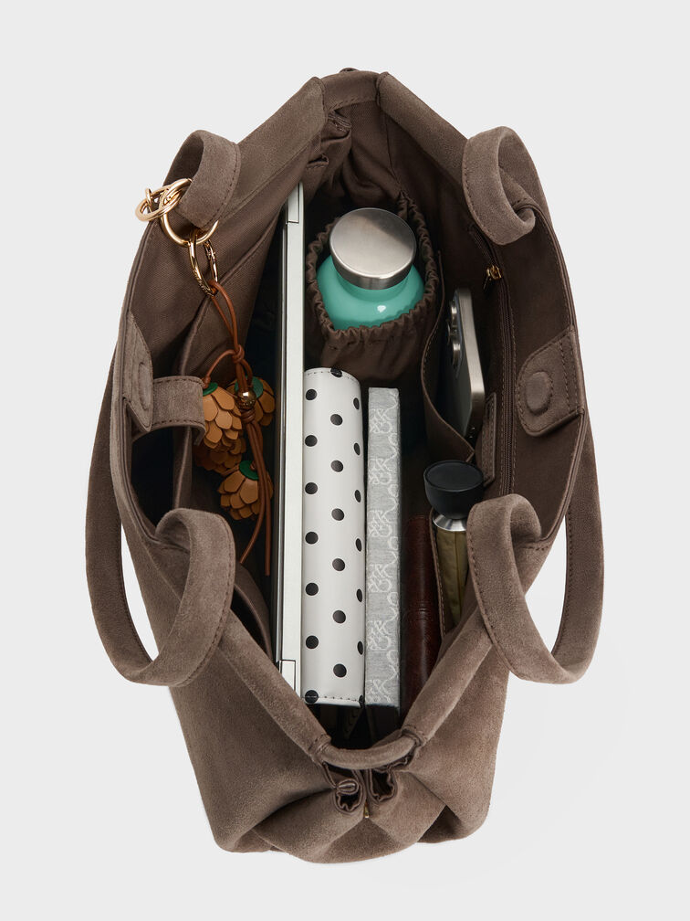 T&uacute;i tote tua rua XL Zephyr, Stone Grey, hi-res
