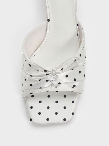 Sadira Polka-Dot Heeled Mules, Multi2, hi-res