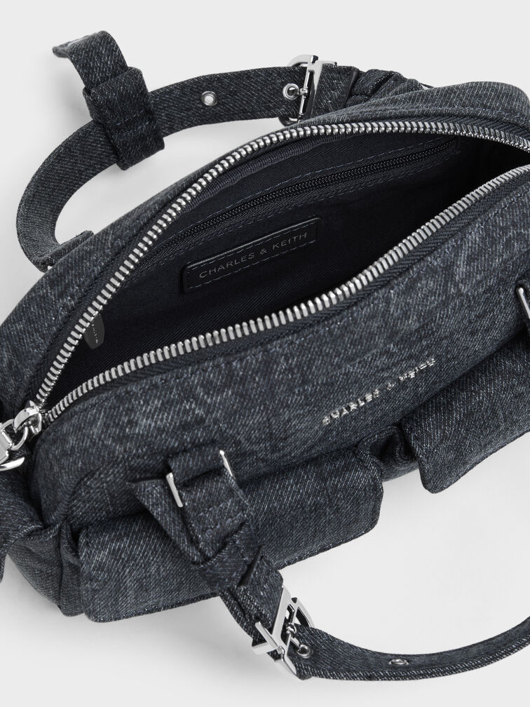 T&uacute;i x&aacute;ch phom chữ nhật Rachel Denim, Xanh denim, hi-res
