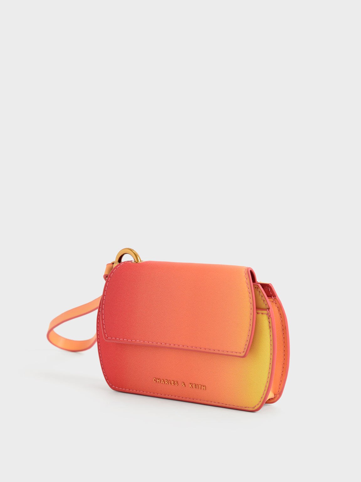 Selby Front Flap Curved Wristlet, Sunset, hi-res