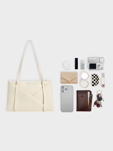 Túi tote Midori, Kem, hi-res