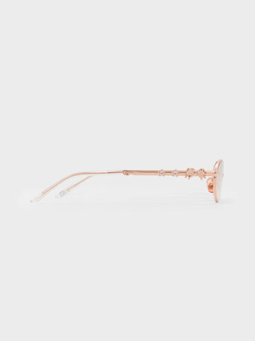 K&iacute;nh m&aacute;t gọng oval Paige, V&agrave;ng hồng, hi-res