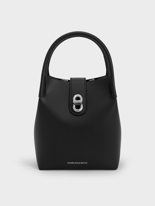 Túi bucket phom chữ nhật Aubrielle, Noir, hi-res