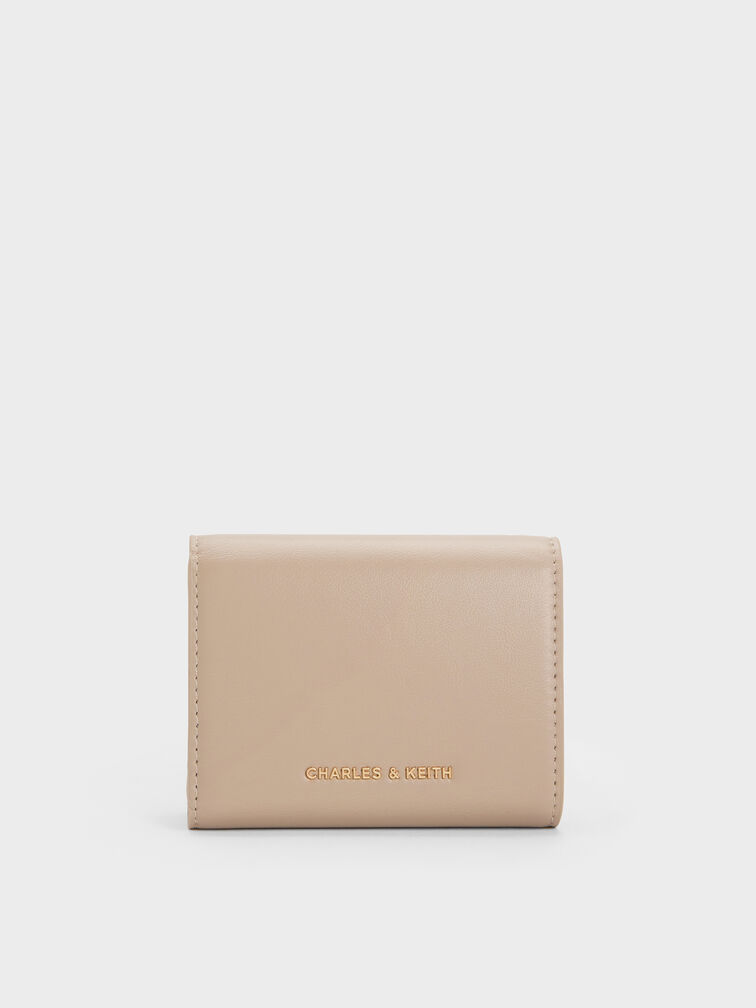 Behn Small Wallet, Taupe, hi-res