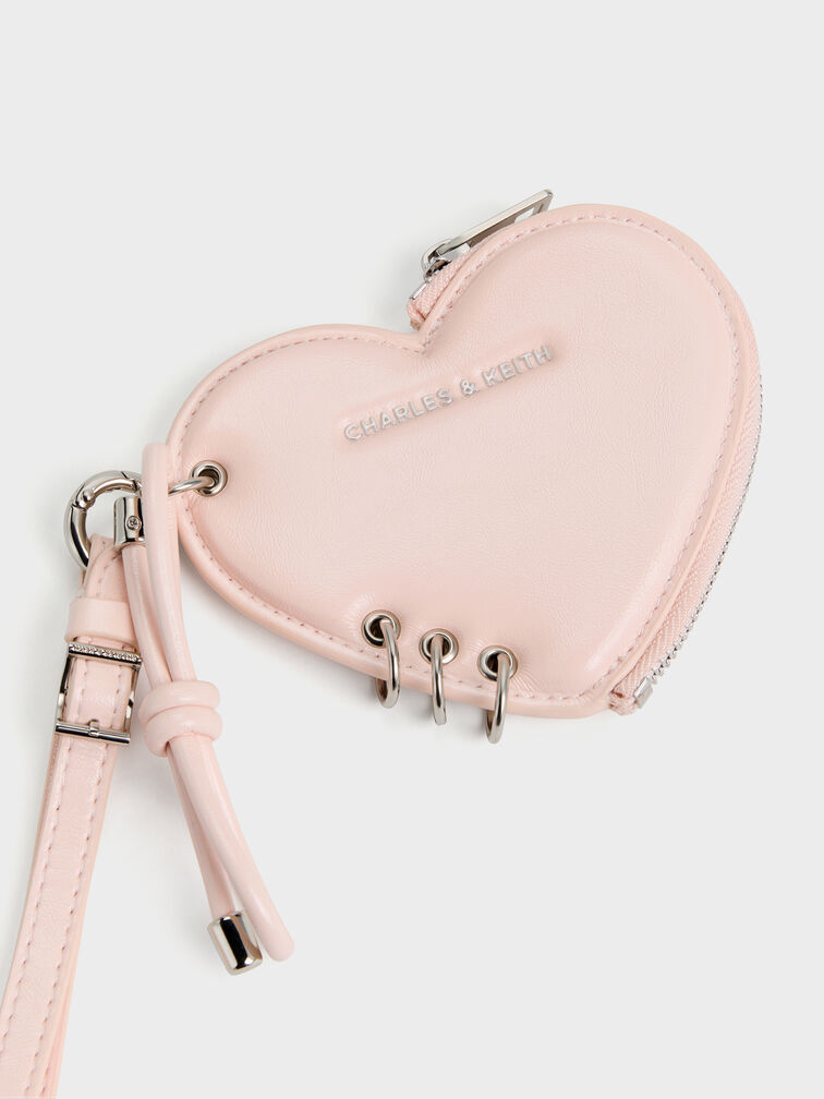 M&oacute;c kh&oacute;a Rey Heart, Soft Pink, hi-res