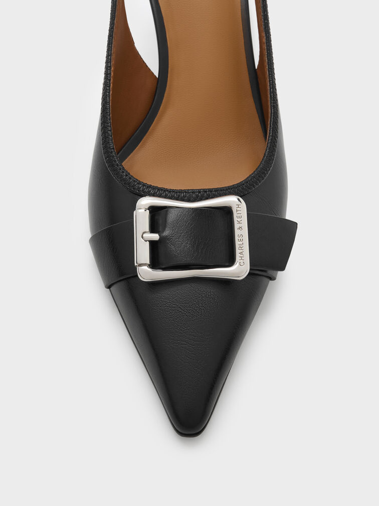 Gi&agrave;y cao g&oacute;t mũi nhọn Anita, Đen, hi-res