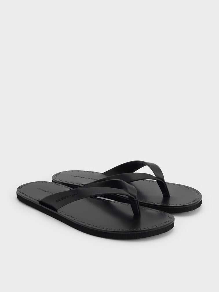 D&eacute;p kẹp V-Strap, Đen, hi-res