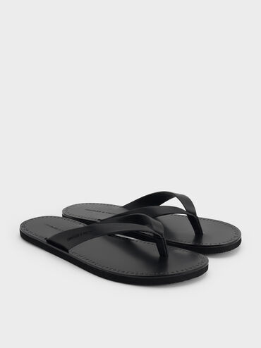 D&eacute;p kẹp V-Strap, Đen, hi-res