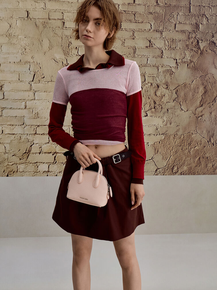 T&uacute;i x&aacute;ch Beryl Bowling, Soft Pink, hi-res