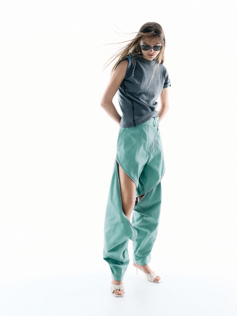 Sadira Polka-Dot Heeled Mules, Multi2, hi-res