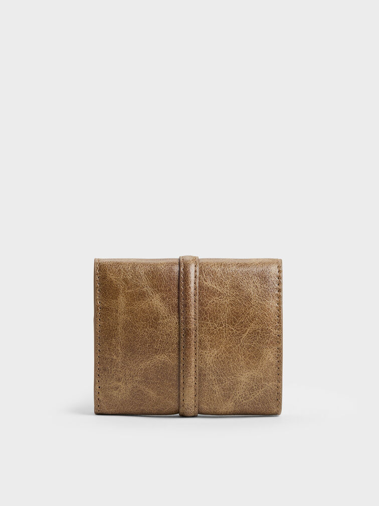 Delfina Small Wallet, Walnut Brown, hi-res