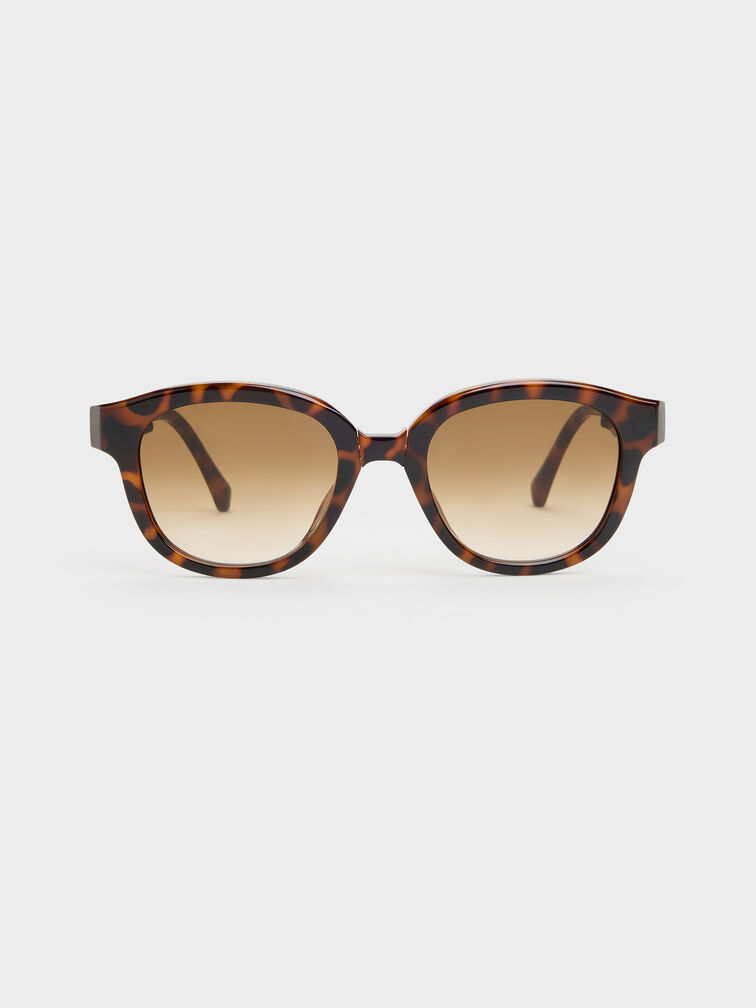 Brea Round Sunglasses, T. Shell, hi-res