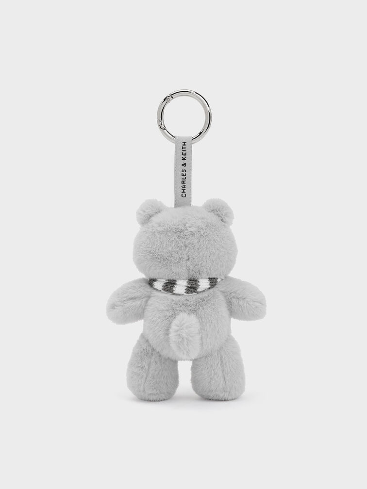 Dodie Bear Charm, Grey, hi-res
