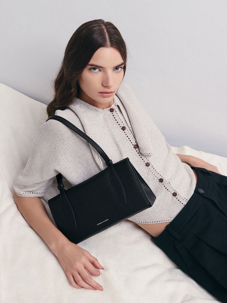 Allyn Shoulder Bag, Noir, hi-res