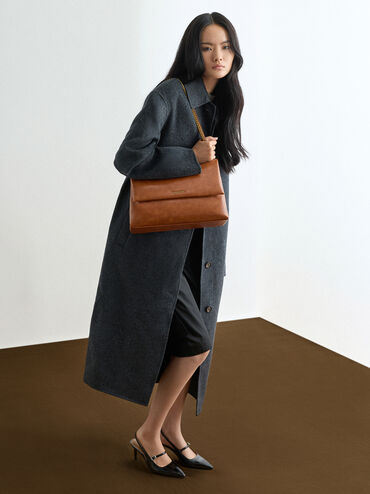 T&uacute;i đeo vai h&igrave;nh thang Sianna, Distressed Tan, hi-res