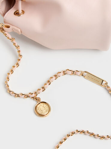 T&uacute;i x&aacute;ch nắp gập Dalia, Soft Pink, hi-res