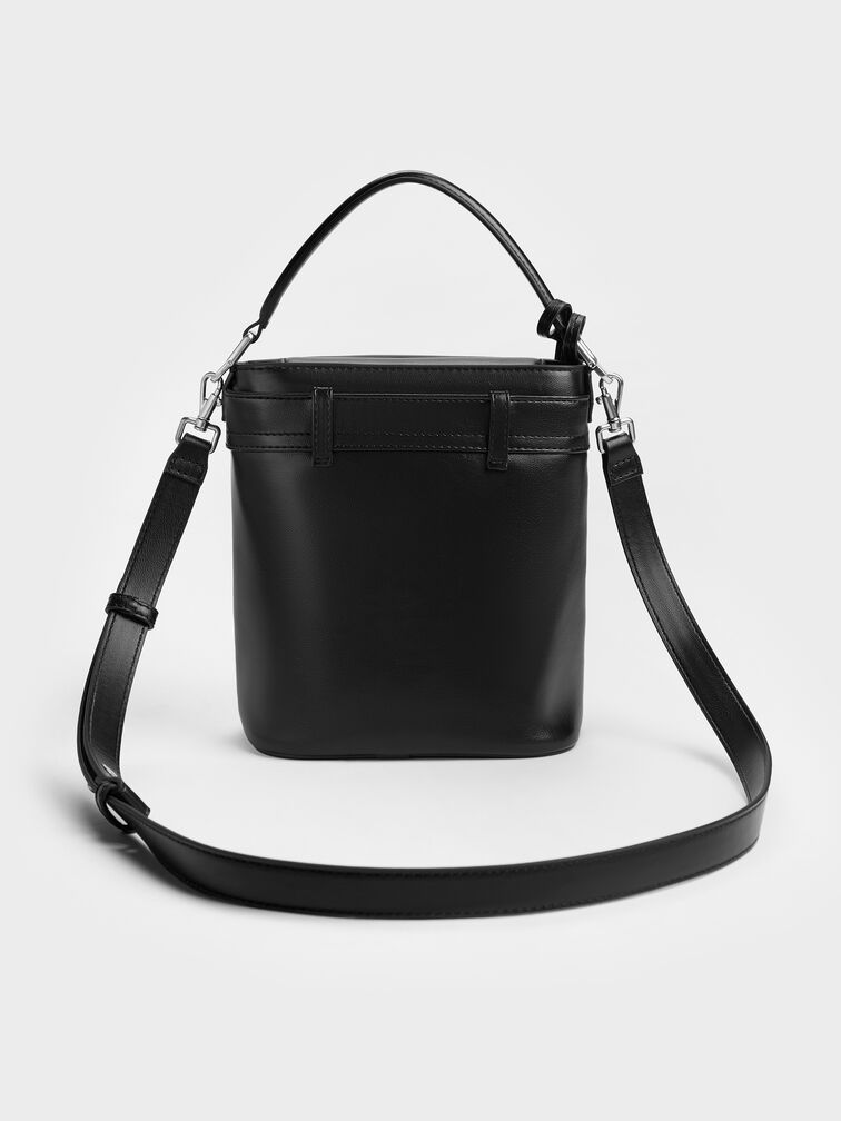 Artia Jeans Bucket Bag, Noir, hi-res