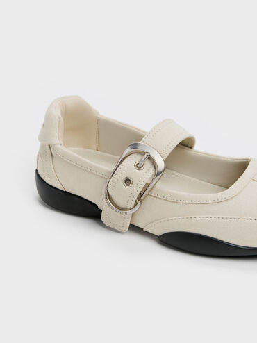 Louise Faux Suede Mary Jane Sneakers, Chalk, hi-res