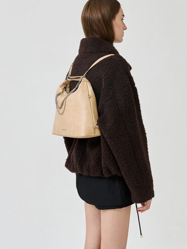 T&uacute;i đeo vai h&igrave;nh thang Atwood, Sand Beige, hi-res