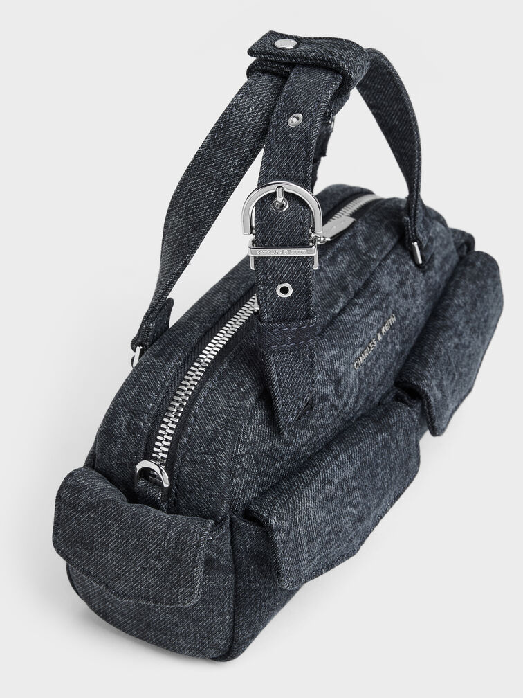 T&uacute;i x&aacute;ch phom chữ nhật Rachel Denim, Xanh denim, hi-res