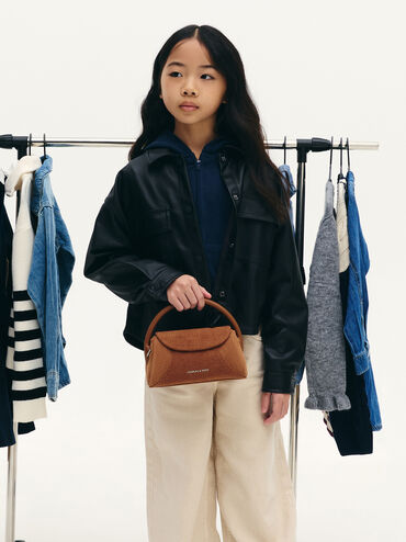 T&uacute;i x&aacute;ch b&eacute; g&aacute;i Nelly Recycled Suede & Corduroy, N&acirc;u, hi-res