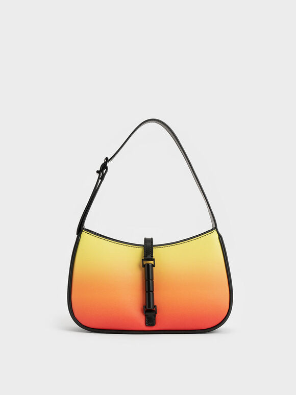 Túi đeo vai nữ hình thang Cesia Ombre, Sunset, hi-res