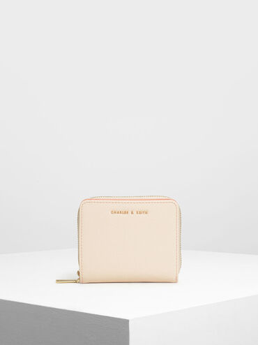 Finley Zip-Around Small Wallet, Light Pink, hi-res