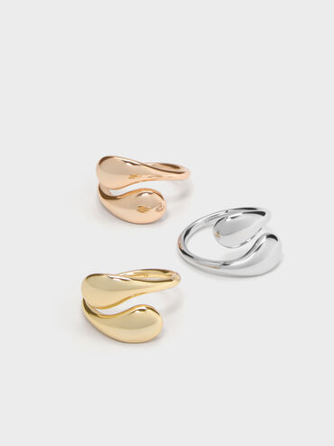 Donora Sculptural Ring, Silver, hi-res