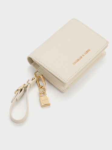 Scottie Small Wallet, Cream, hi-res