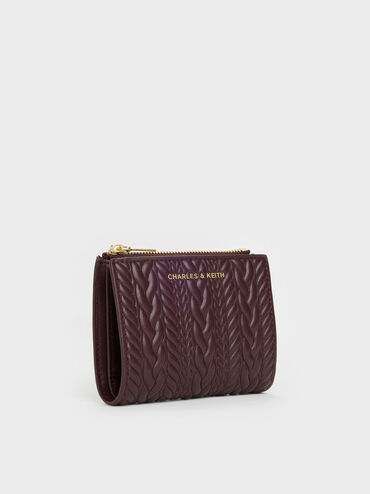 V&iacute; ngắn d&aacute;ng gập Apolline, Wineberry Red, hi-res