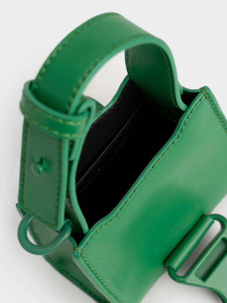 Ivy Top Handle Mini Bag, Green, hi-res