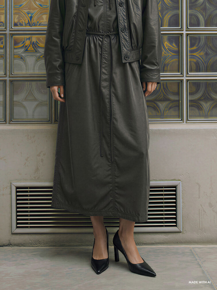 Gi&agrave;y cao g&oacute;t b&iacute;t mũi Kerra, Đen, hi-res