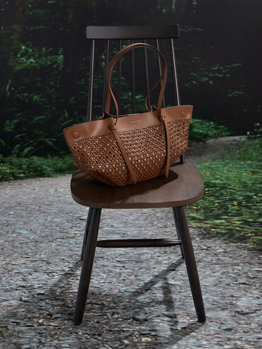 T&uacute;i tote Calla, Chocolate, hi-res