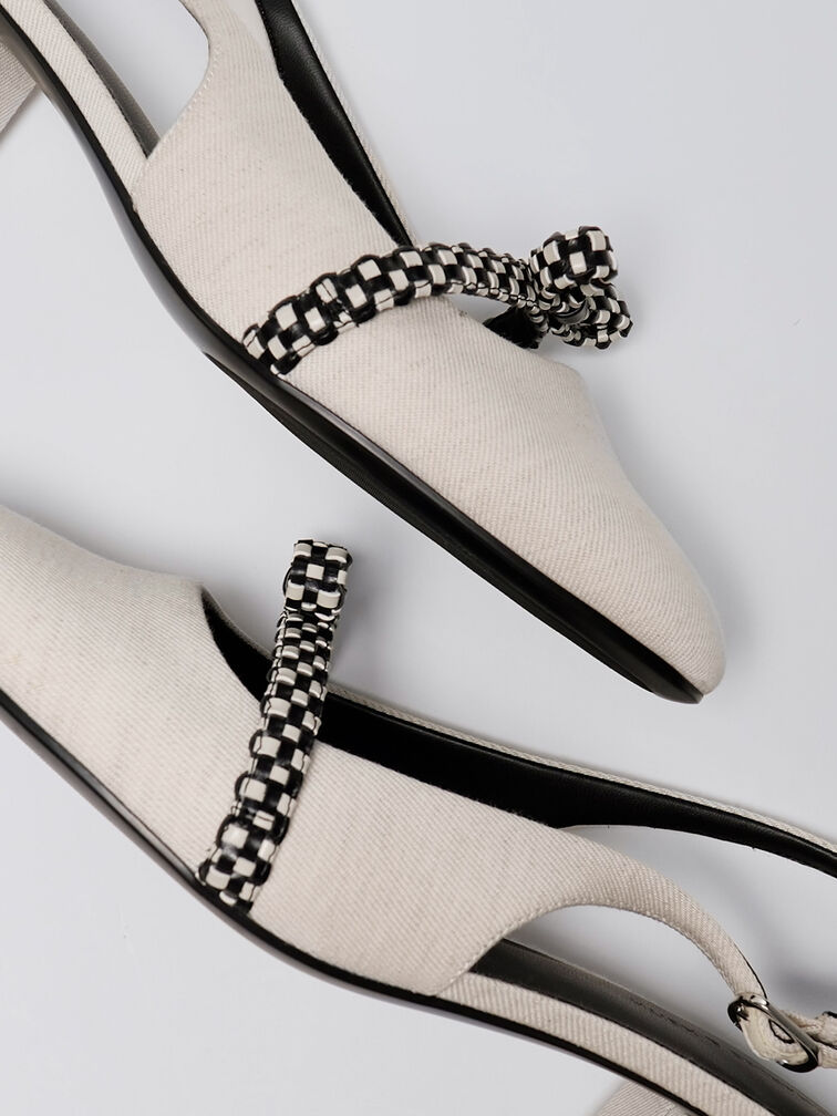 Gi&agrave;y sandals cao g&oacute;t Kaleen, Phấn, hi-res