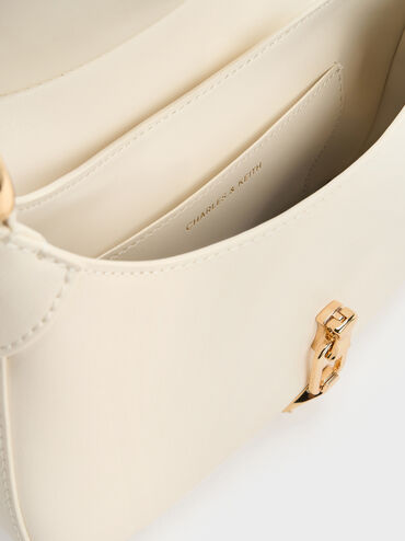 T&uacute;i hobo Agatha Chain-Accent, Kem, hi-res