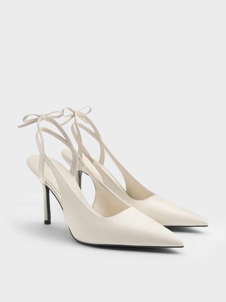 Gi&agrave;y sandals cao g&oacute;t mũi nhọn, Phấn, hi-res