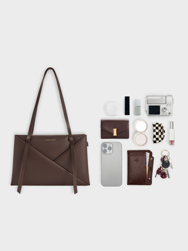 Túi tote Midori, Nâu sẫm, hi-res