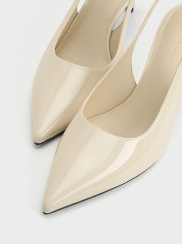 Gi&agrave;y cao g&oacute;t b&iacute;t mũi Kaia Patent, Phấn, hi-res